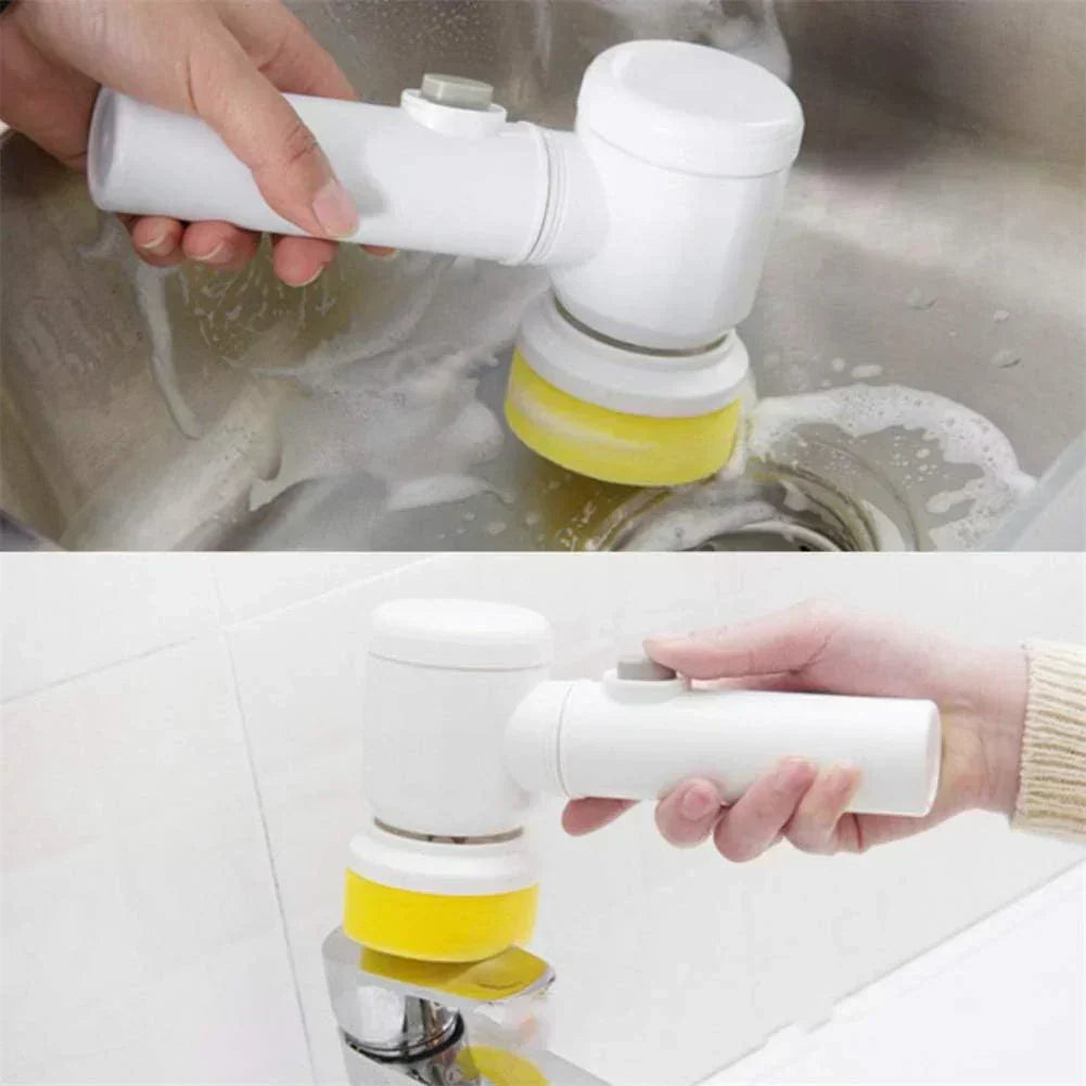 5-in-1 Magic Electric Cleaning Brush | فرشاة التنظيف الكهربائية السحرية 5 في 1