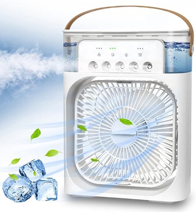 2026 Cooling Fan with Ice | مروحة تبريد بالثلج 2026